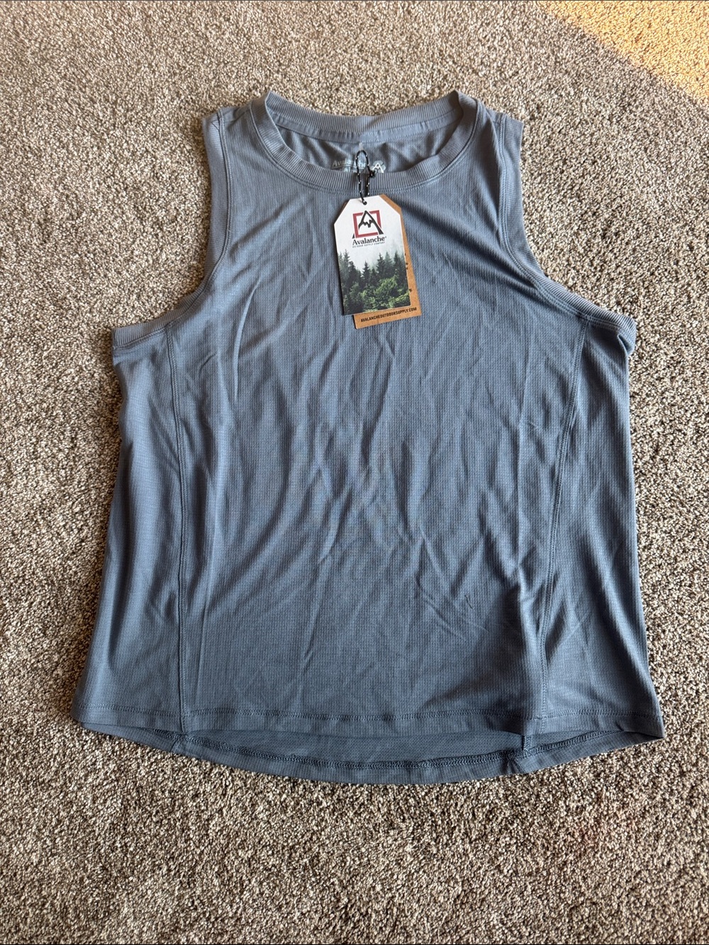 Avalanche Women's Tank Top in Slate Blue Gray